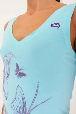 Sujetador Y Camiseta Sin Mangas-E9 Bu