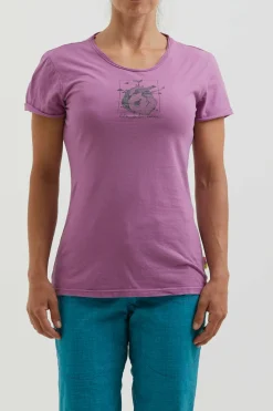 Camiseta-E9 Lovenature Light-Malva